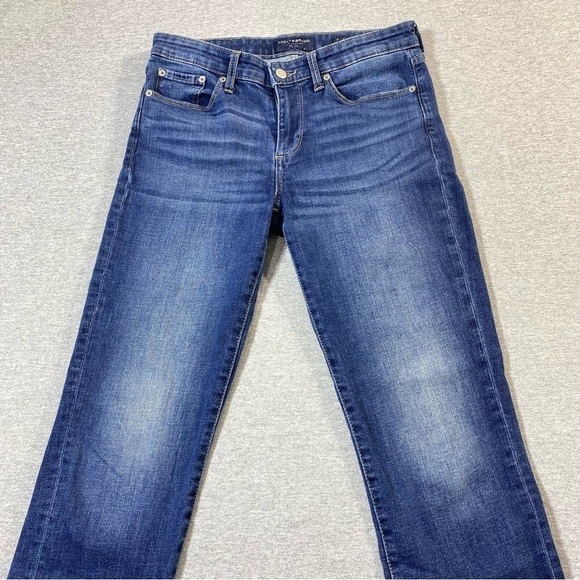 Lucky Brand Women's Jeans Size 6 Sweet Crop Blue Mid Rise Casual Stretch Denim - Picture 2 of 15